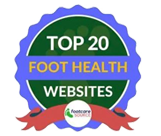 top 20 foot health websites